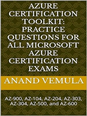 cover image of Azure Certification Toolkit